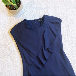 Navy Banana Republic dress